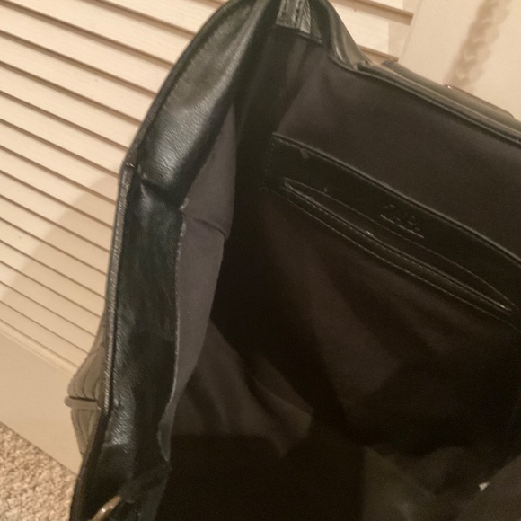 Zara Faux Leather Quilted Tote - Picture 2 of 6